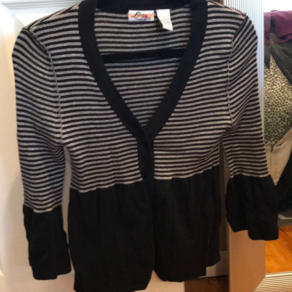 3/4 Sleeve Peplum Cardigan